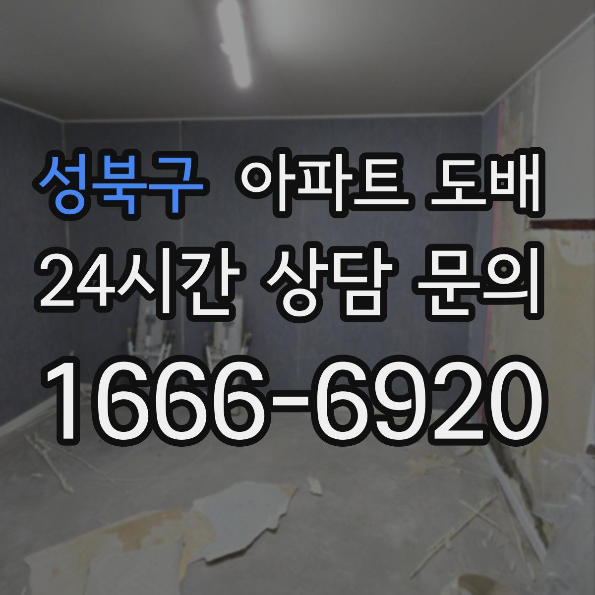 성북구 아파트 도배