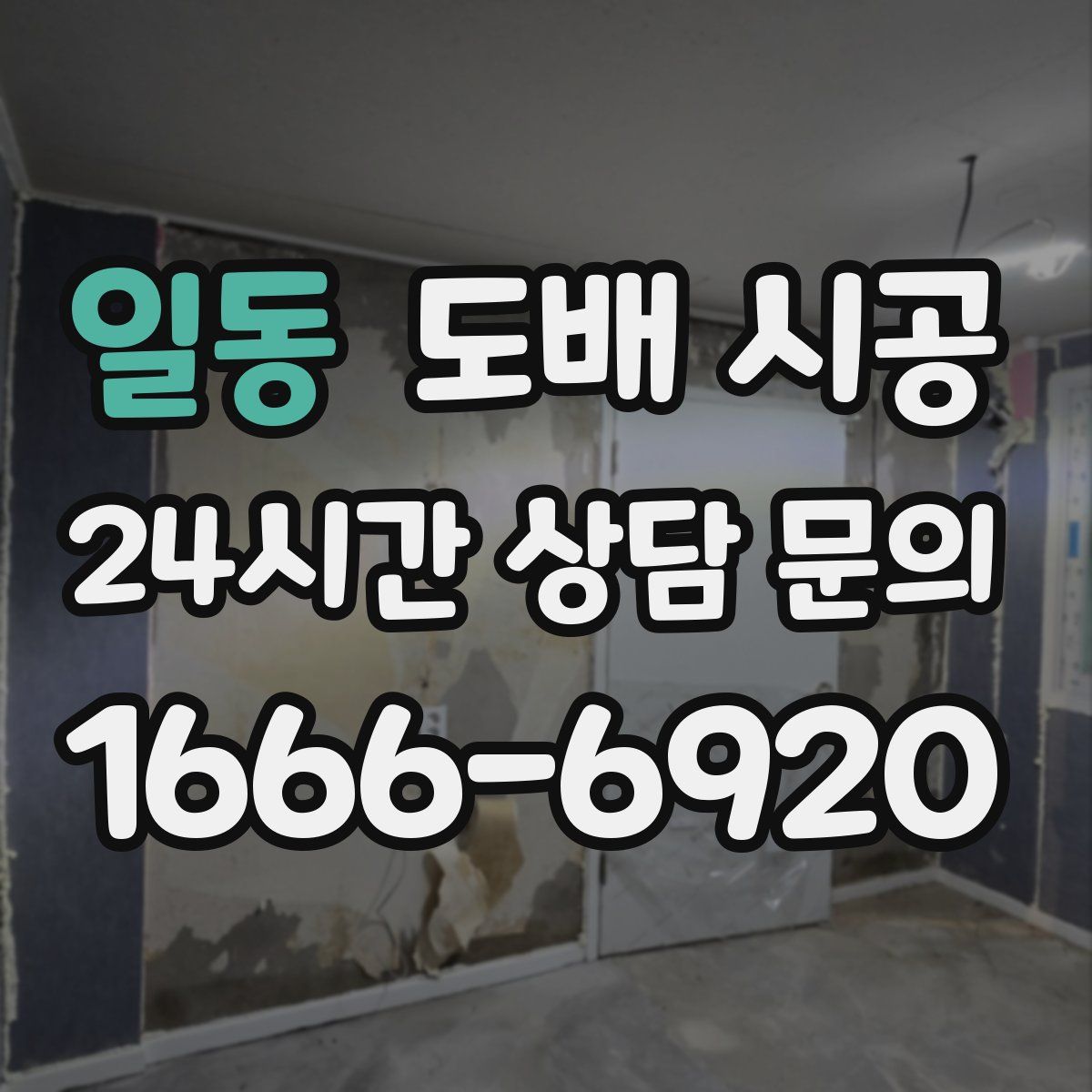 일동 도배 시공