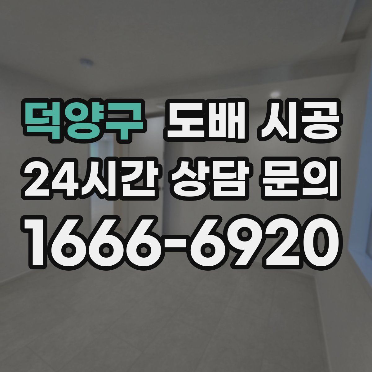 덕양구 도배 시공