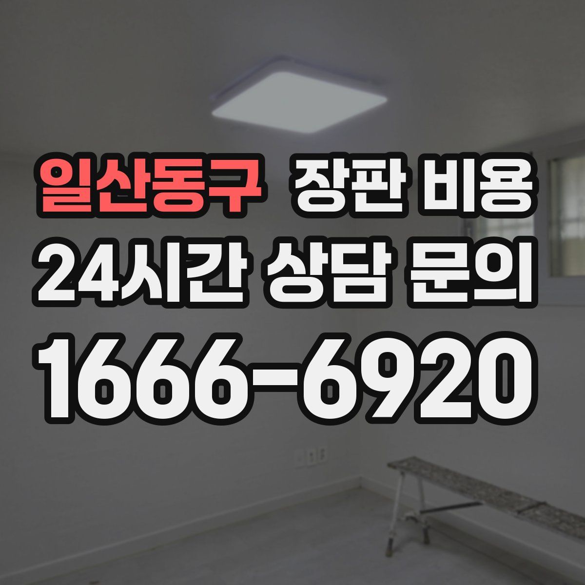 일산동구 장판 비용