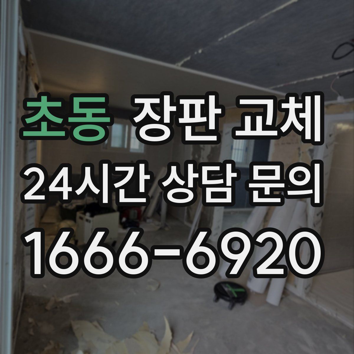 초동 장판 교체