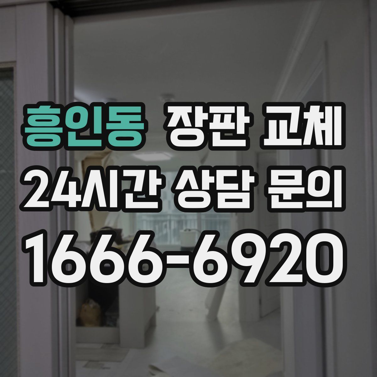 흥인동 장판 교체