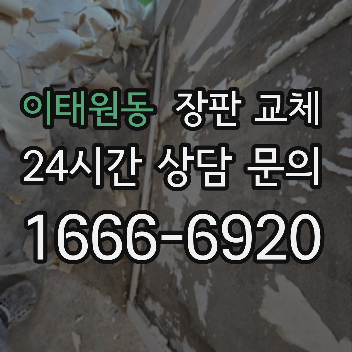 이태원동 장판 교체