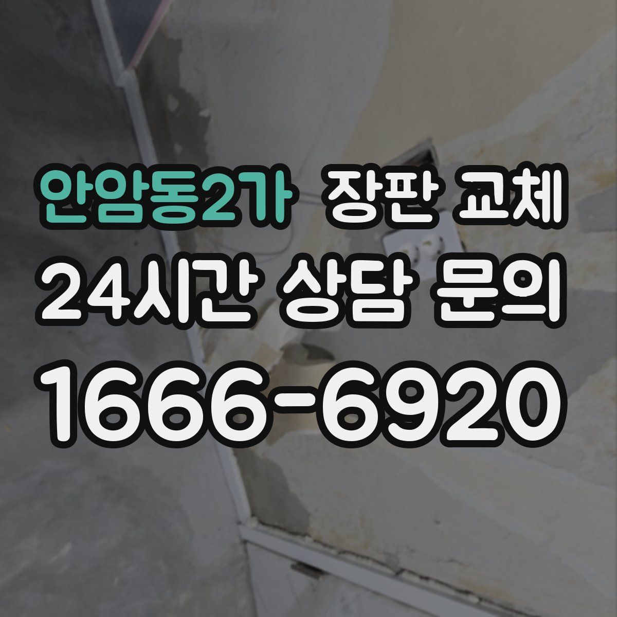 안암동2가 장판 교체