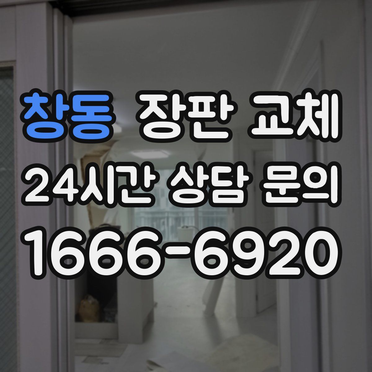 창동 장판 교체