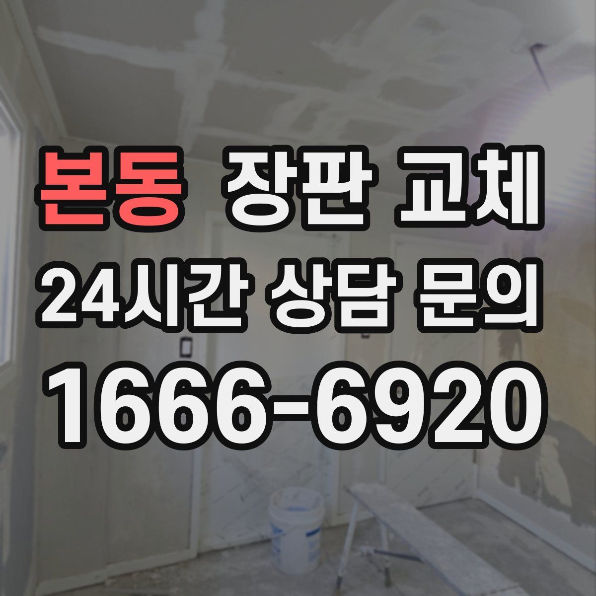 본동 장판 교체