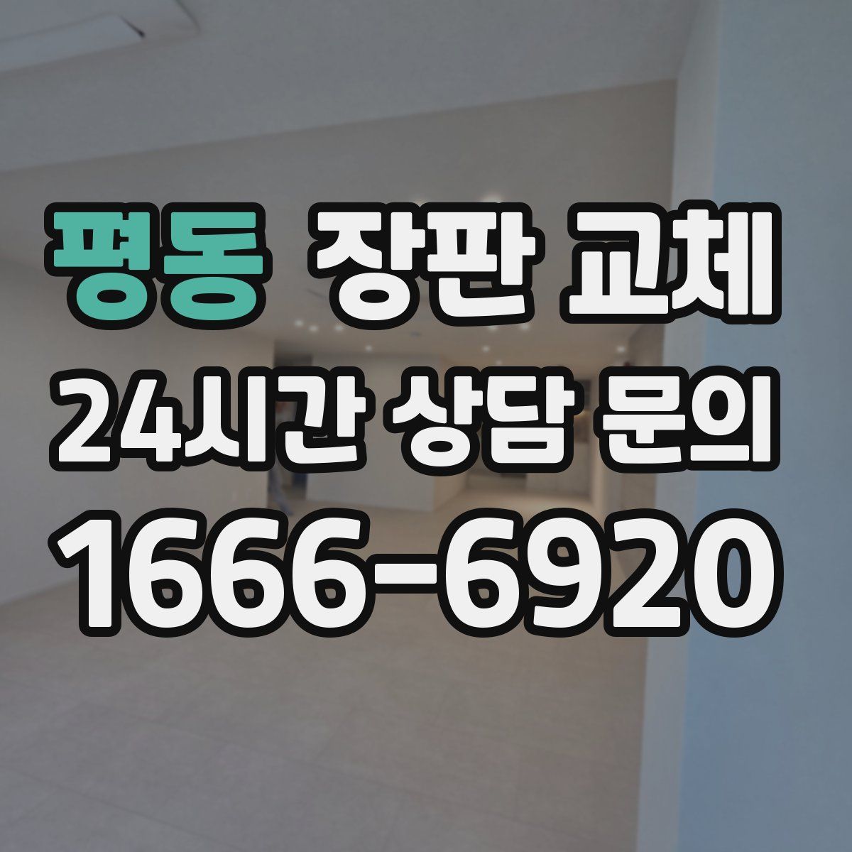평동 장판 교체
