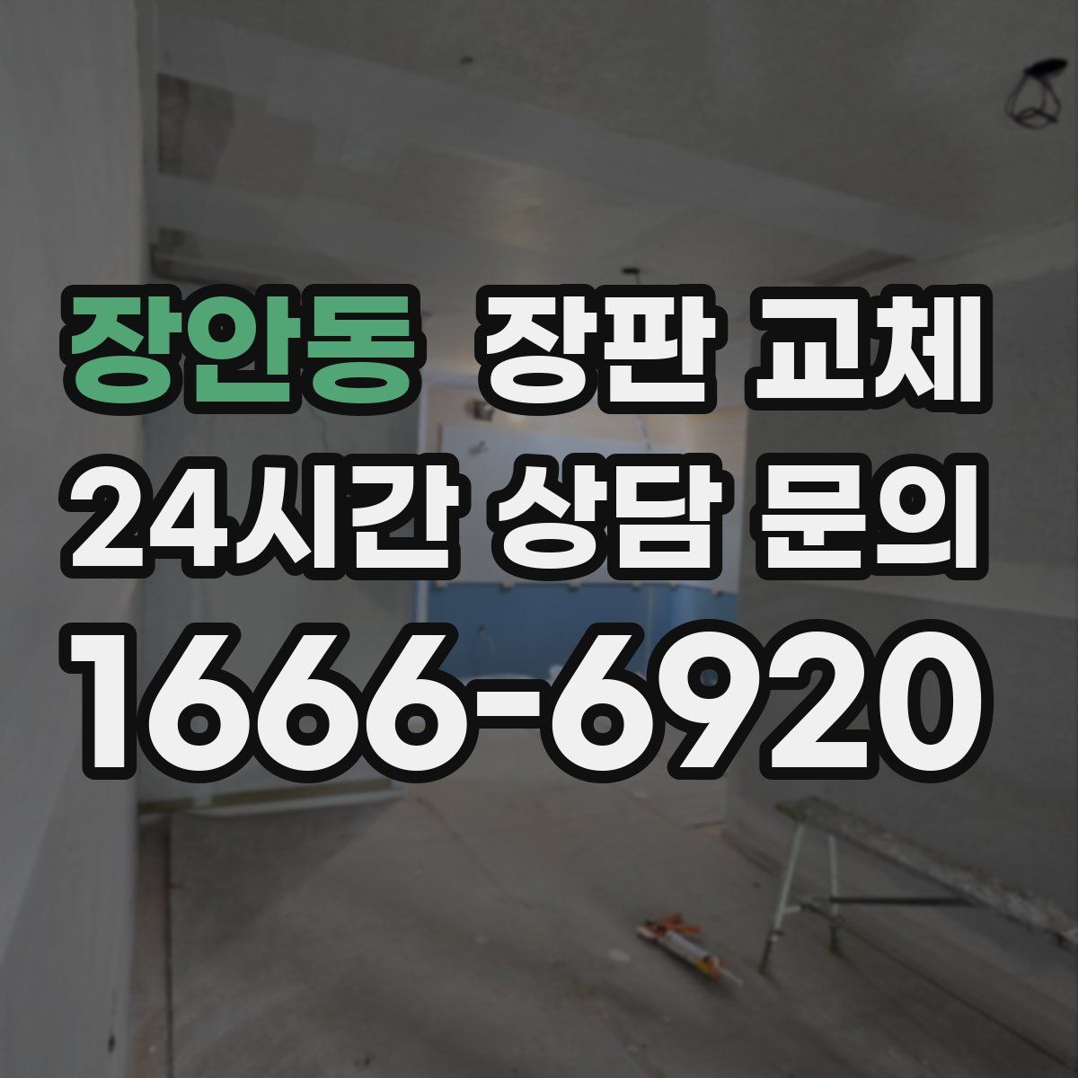 장안동 장판 교체