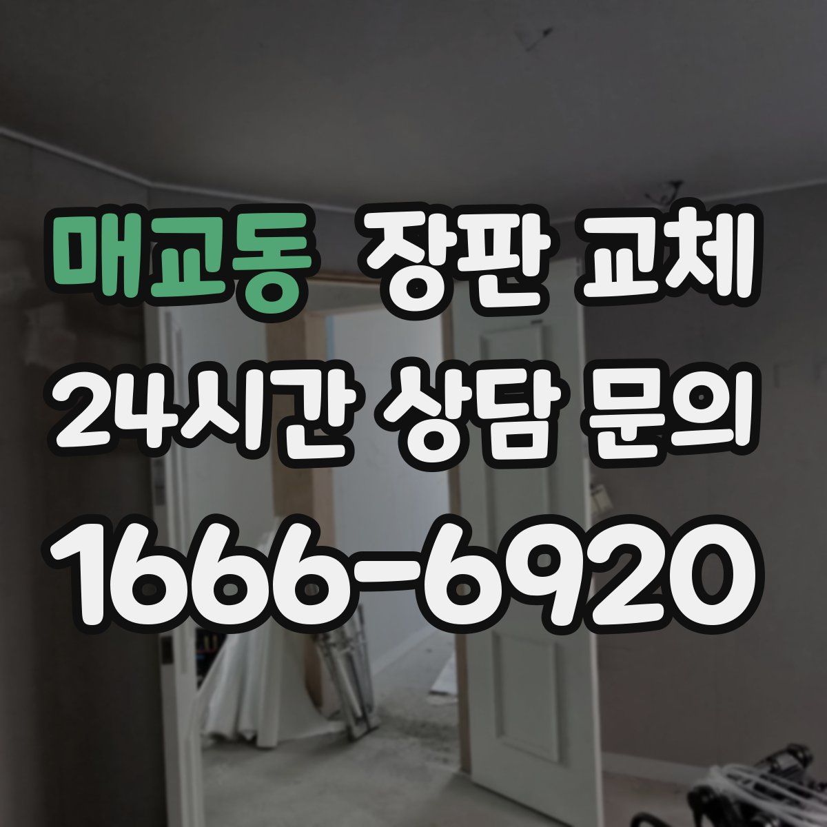 매교동 장판 교체