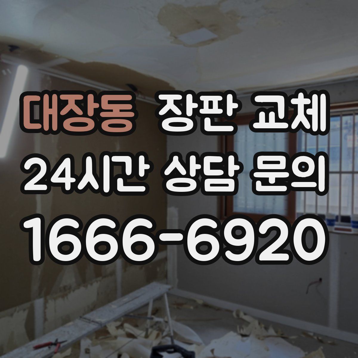 대장동 장판 교체
