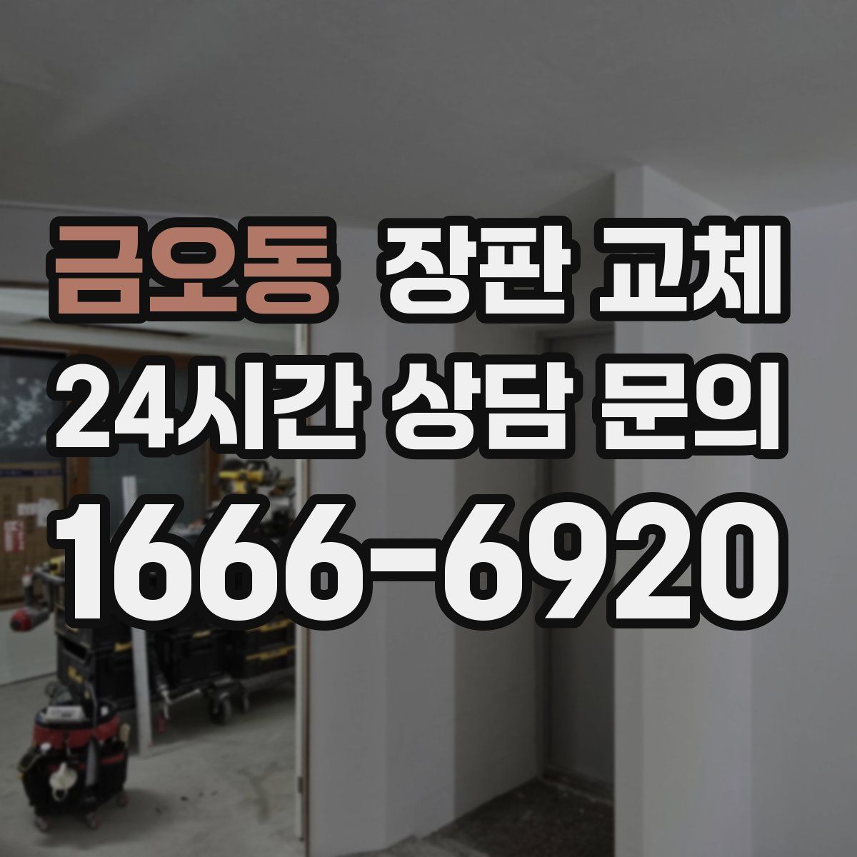 금오동 장판 교체
