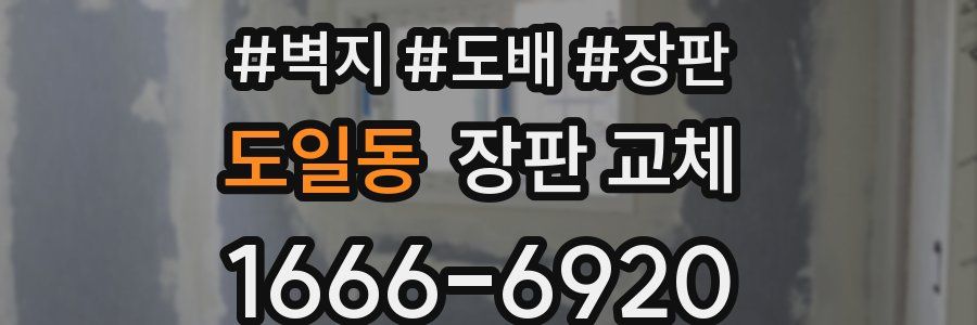 도일동 장판 교체