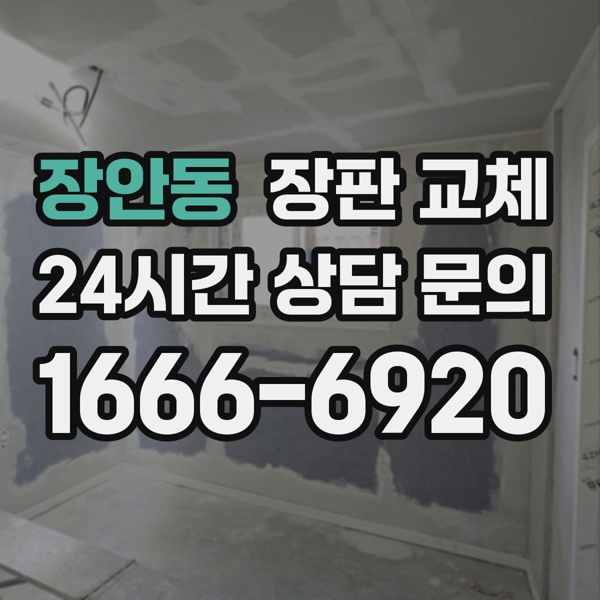 장안동 장판 교체