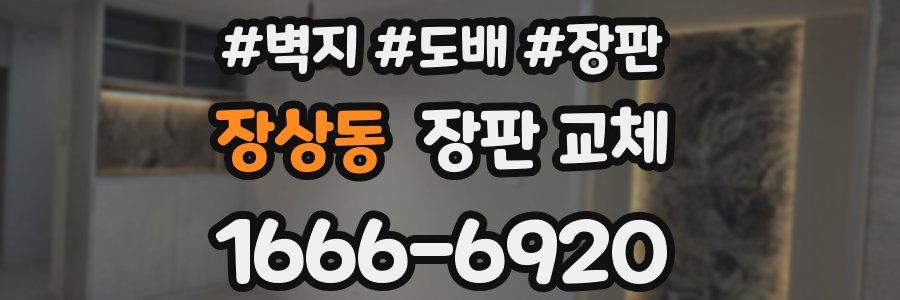 장상동 장판 교체