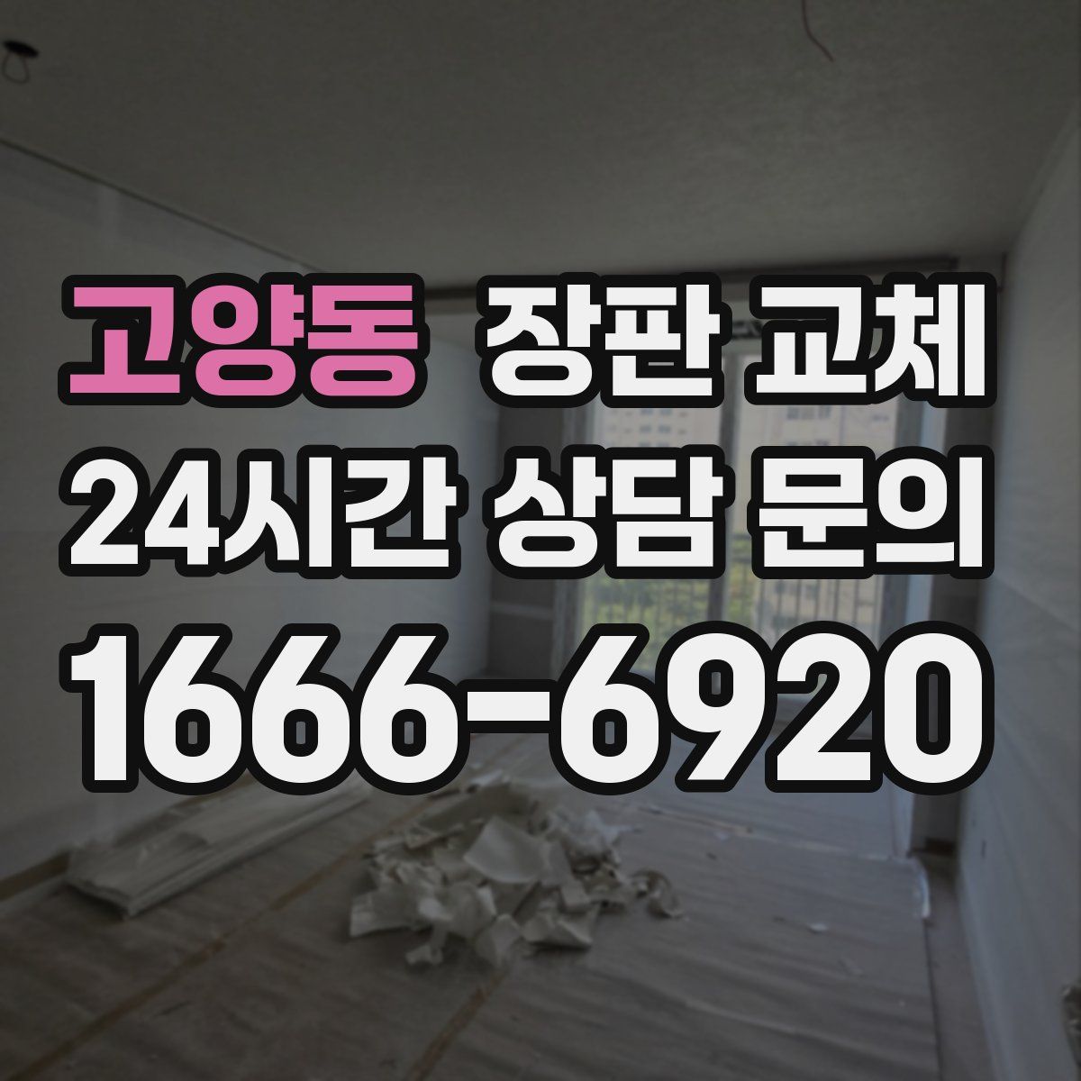 고양동 장판 교체