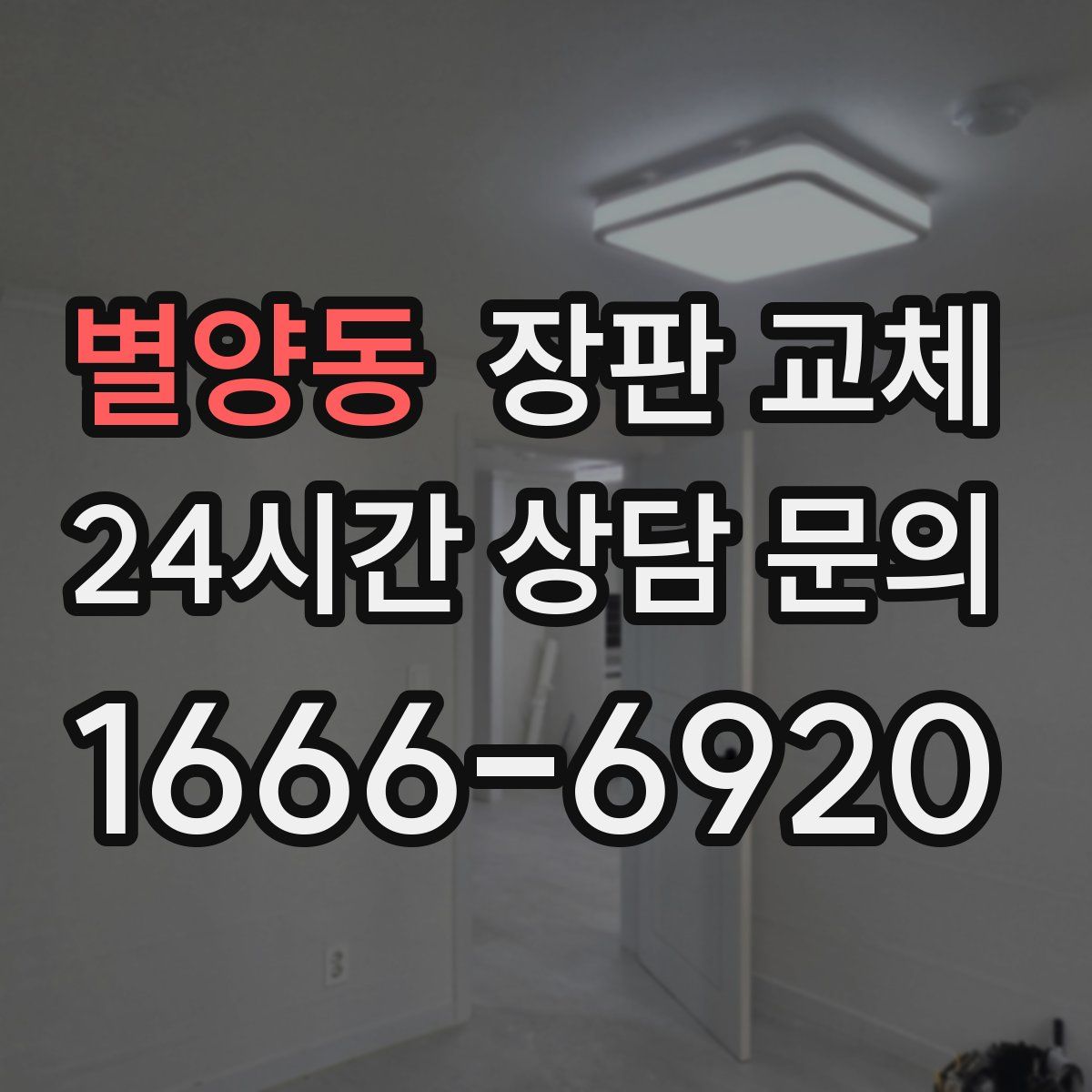 별양동 장판 교체