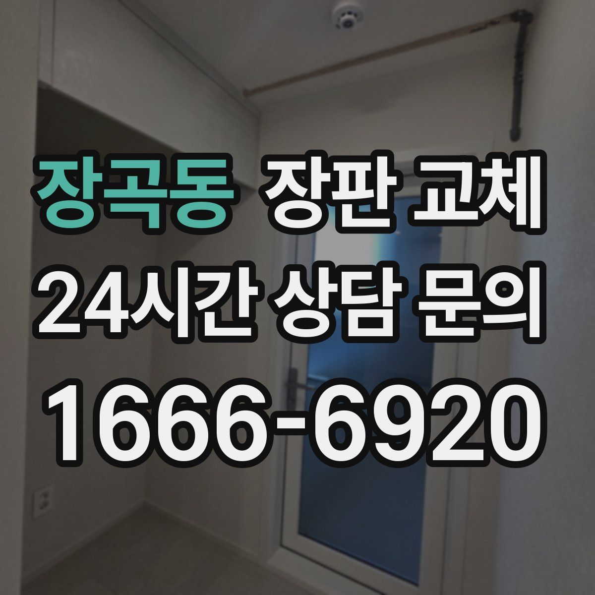 장곡동 장판 교체