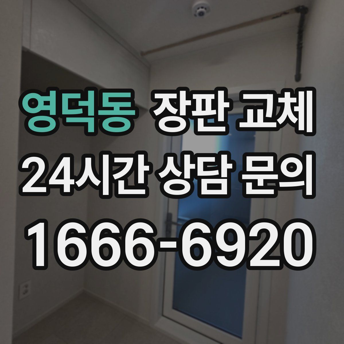 영덕동 장판 교체
