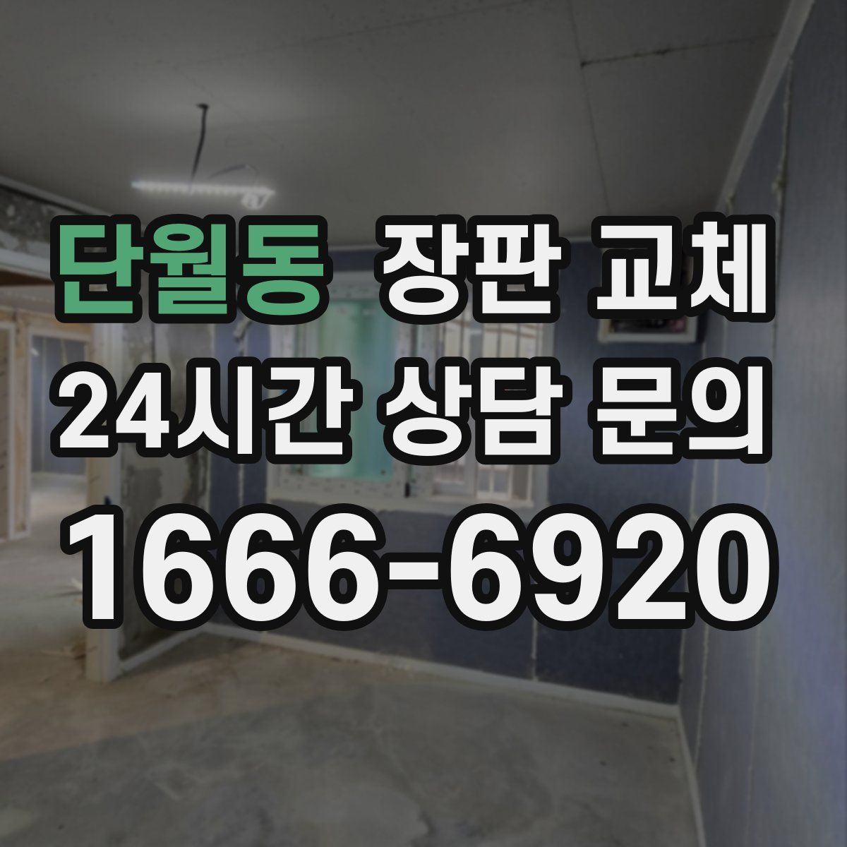 단월동 장판 교체
