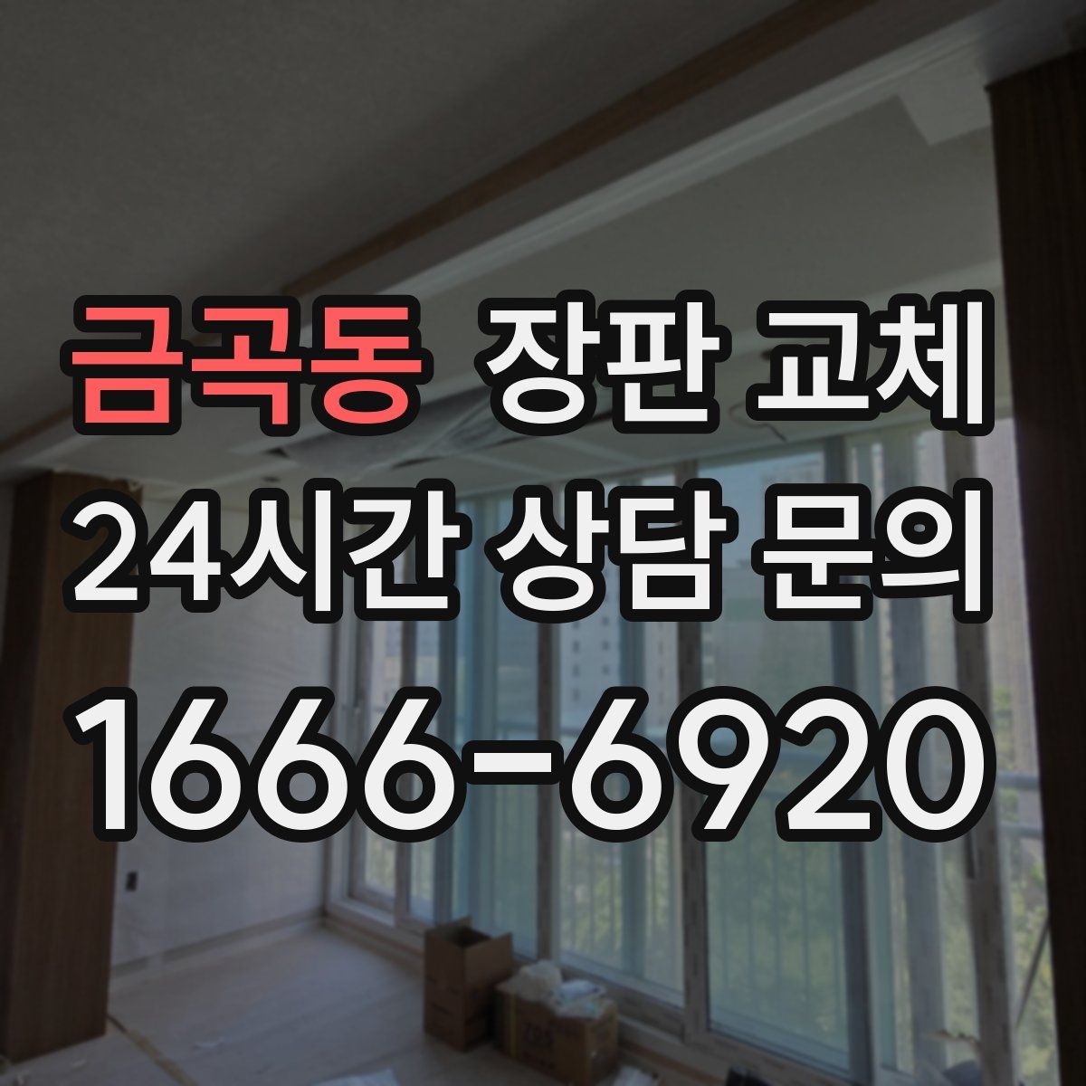 금곡동 장판 교체