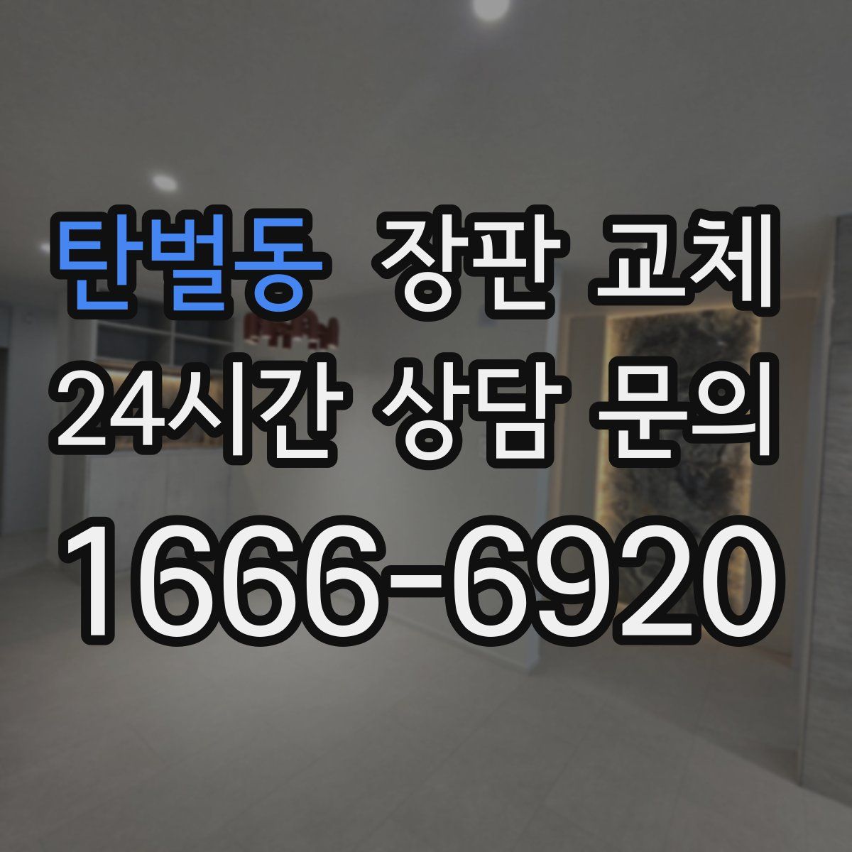 탄벌동 장판 교체
