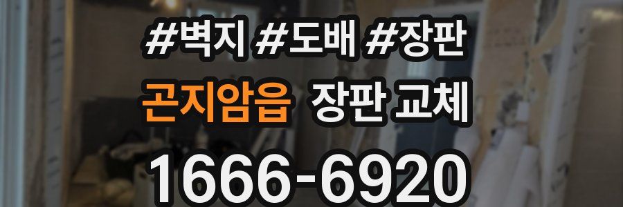 곤지암읍 장판 교체