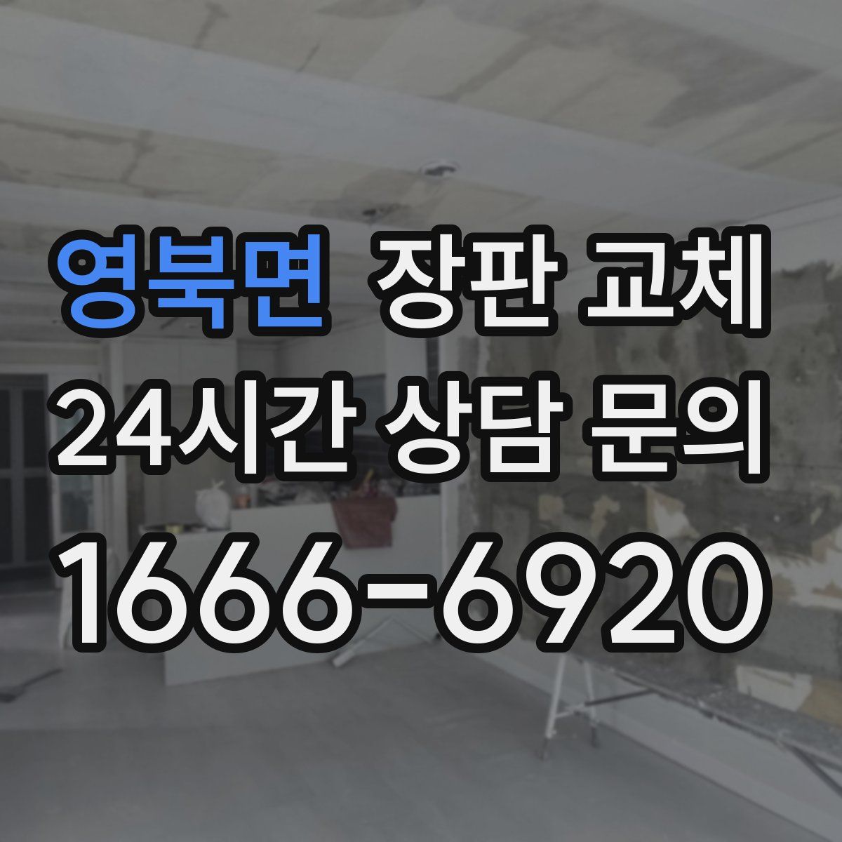 영북면 장판 교체