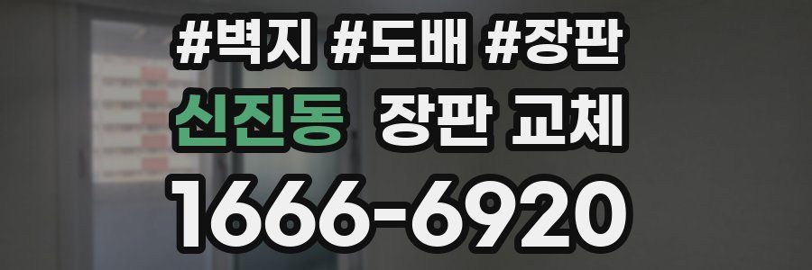신진동 장판 교체