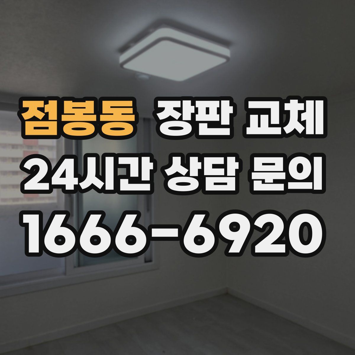 점봉동 장판 교체