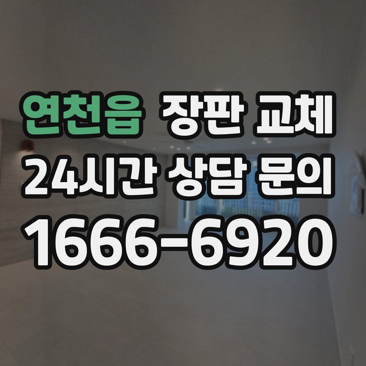 연천읍 장판 교체