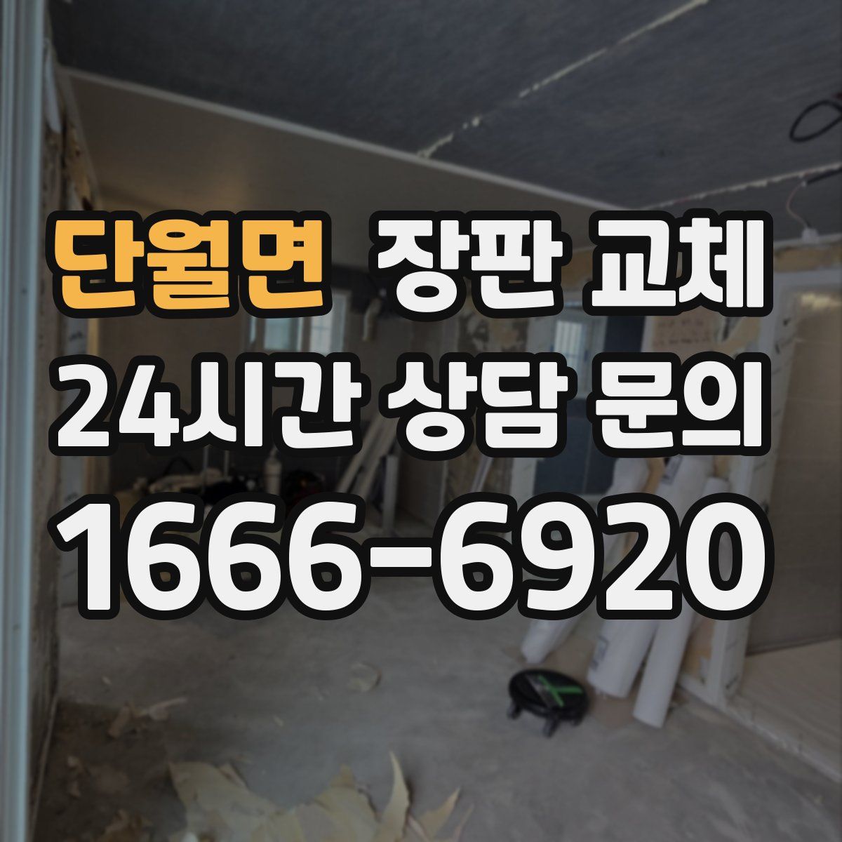단월면 장판 교체