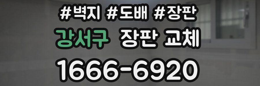 강서구 장판 교체