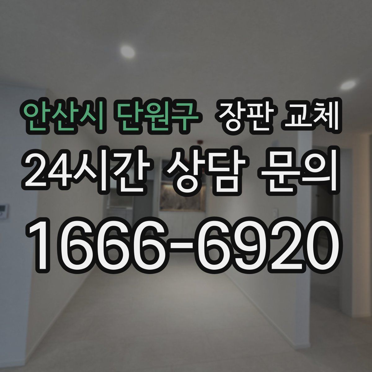 안산시 단원구 장판 교체