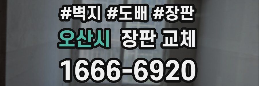 오산시 장판 교체