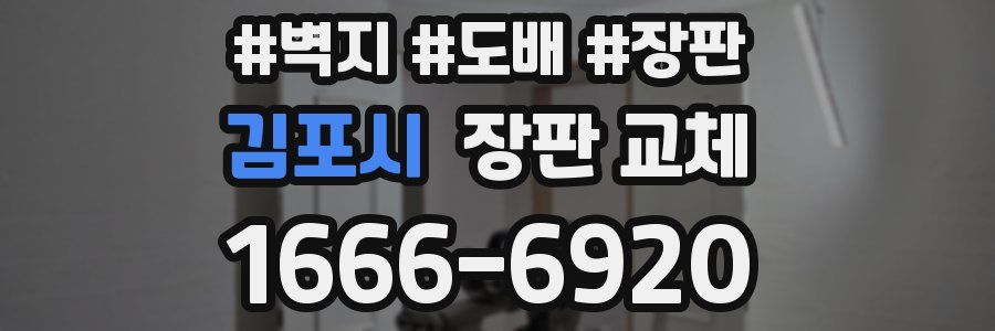 김포시 장판 교체