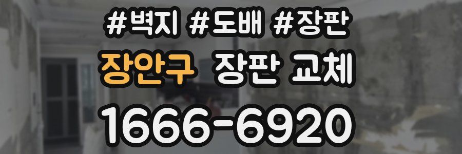 장안구 장판 교체