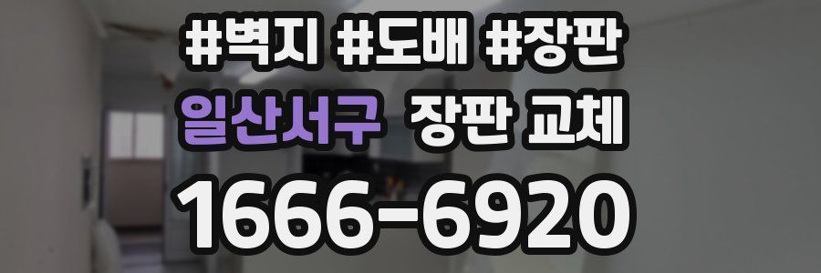 일산서구 장판 교체