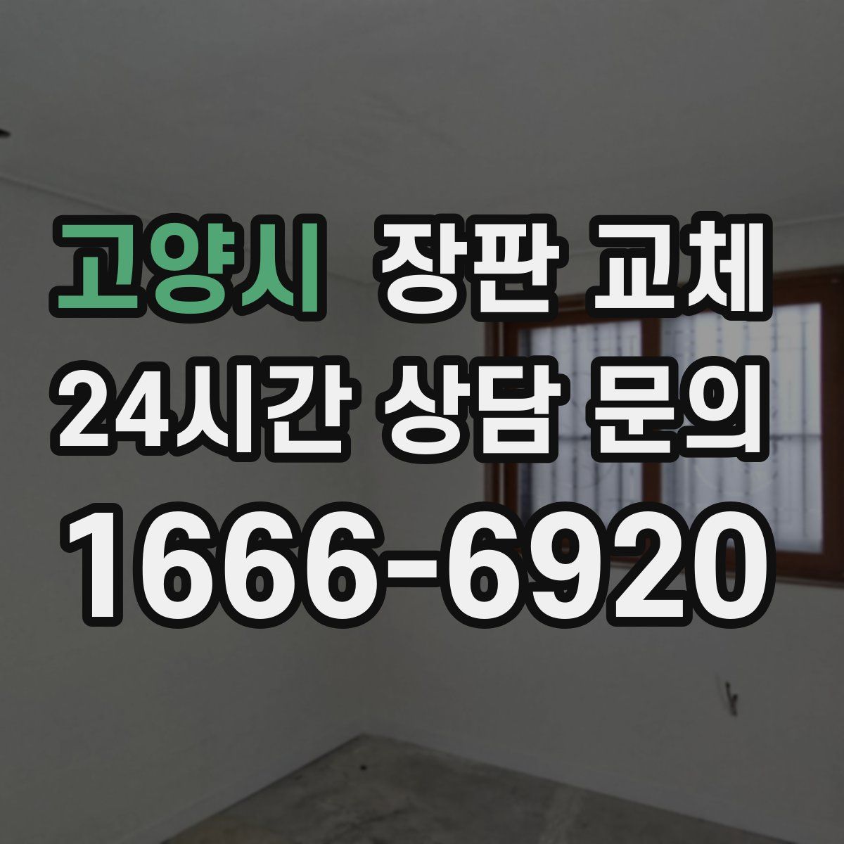 고양시 장판 교체