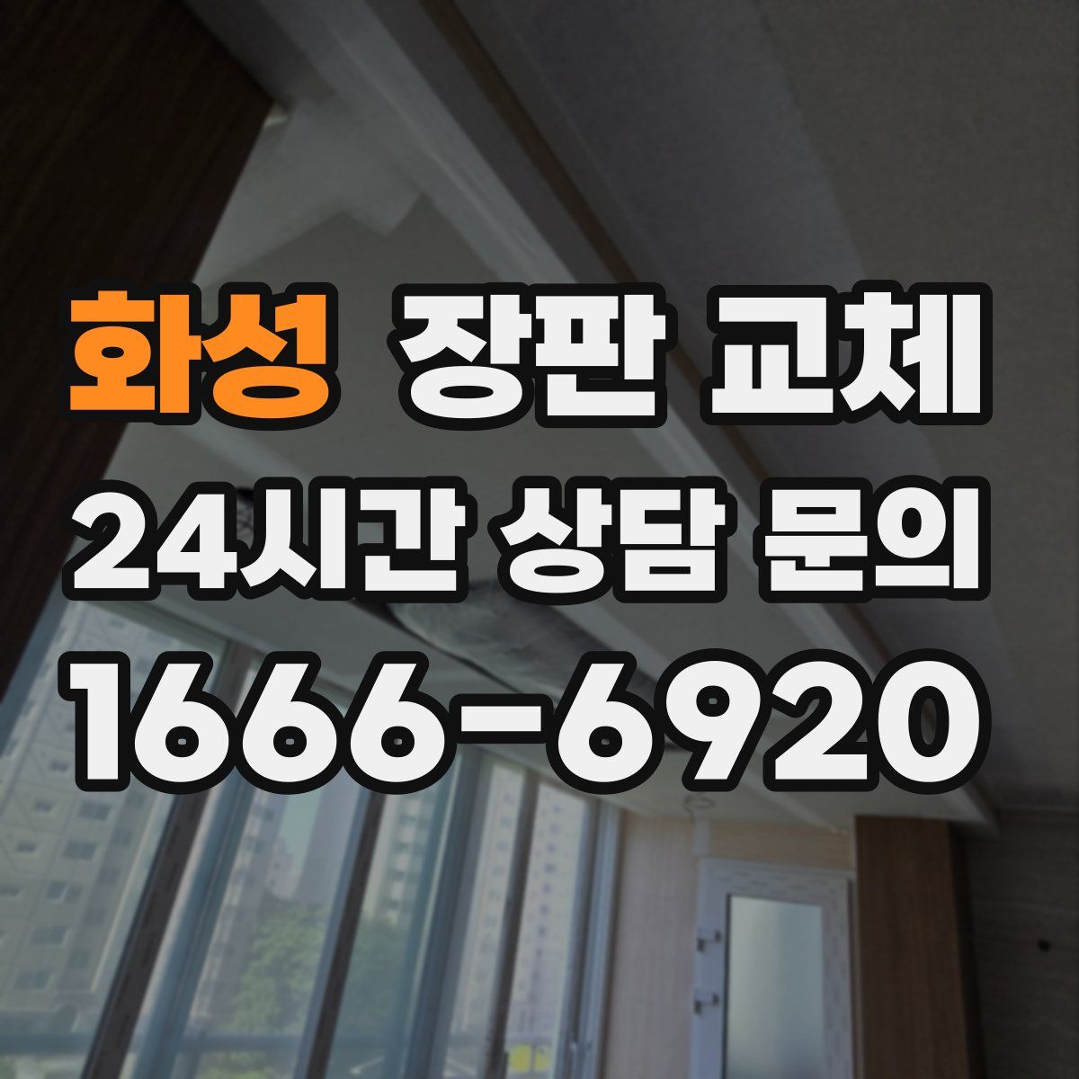 화성 장판 교체