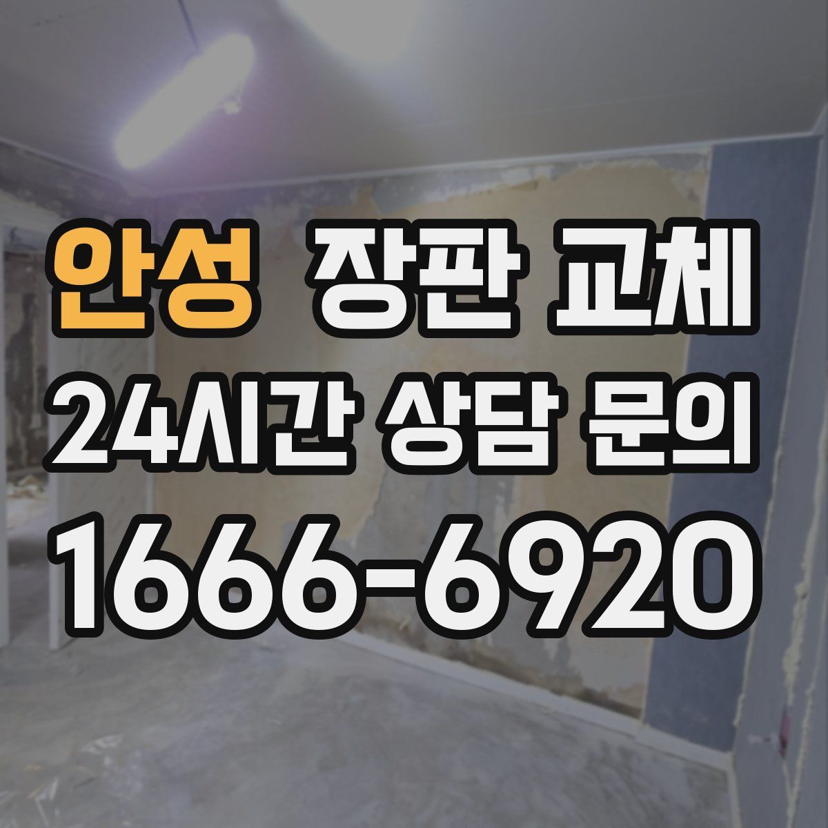 안성 장판 교체