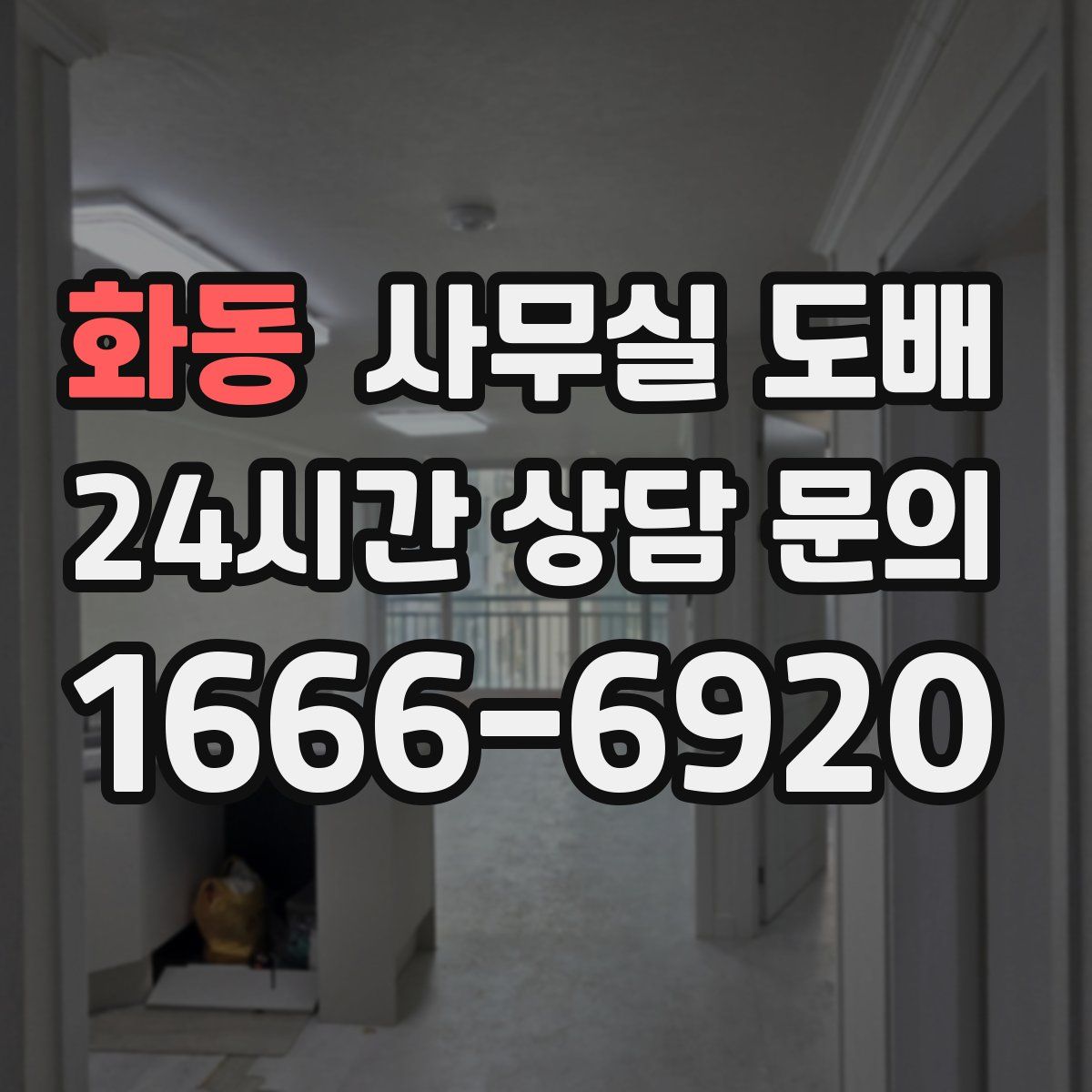 화동 사무실 도배