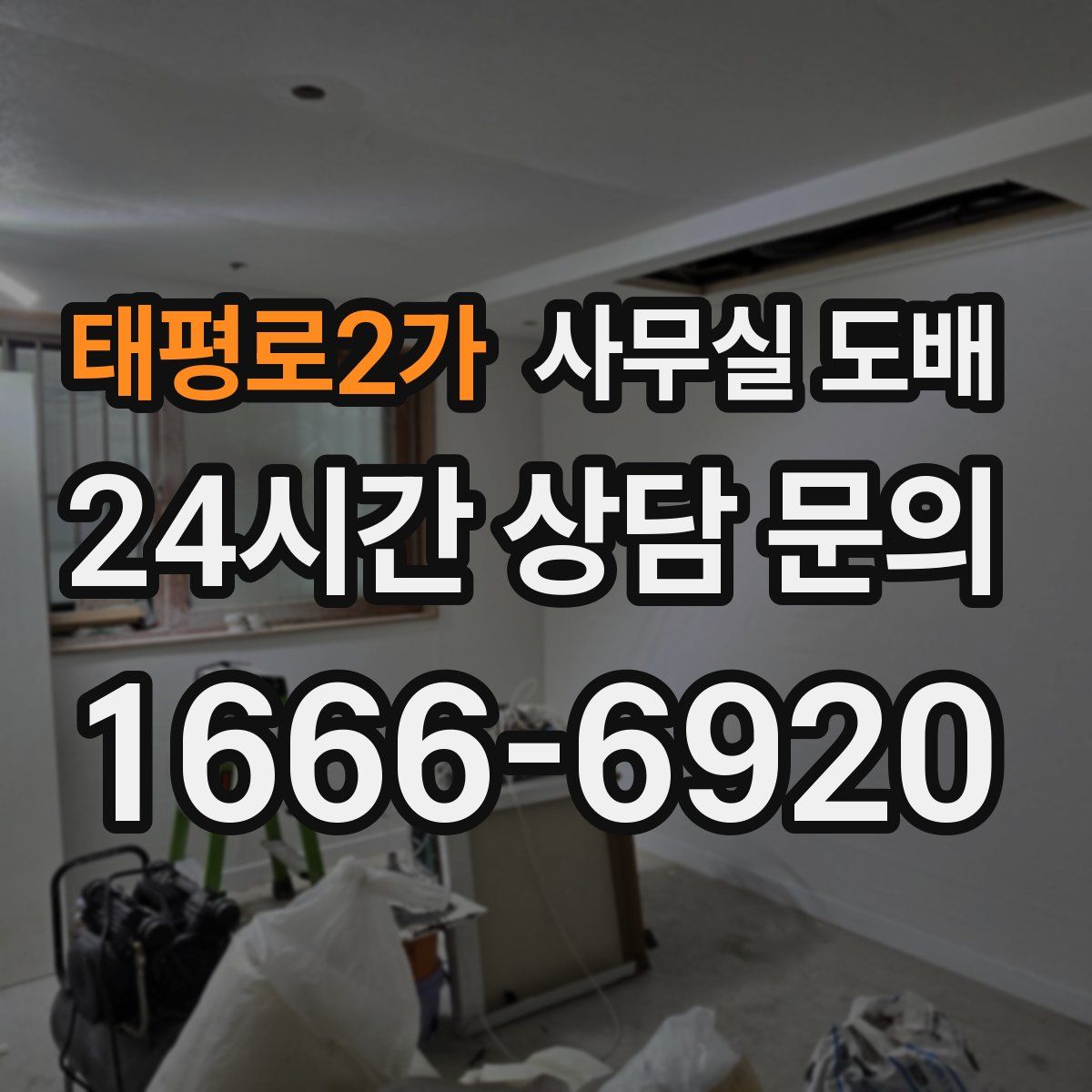 태평로2가 사무실 도배