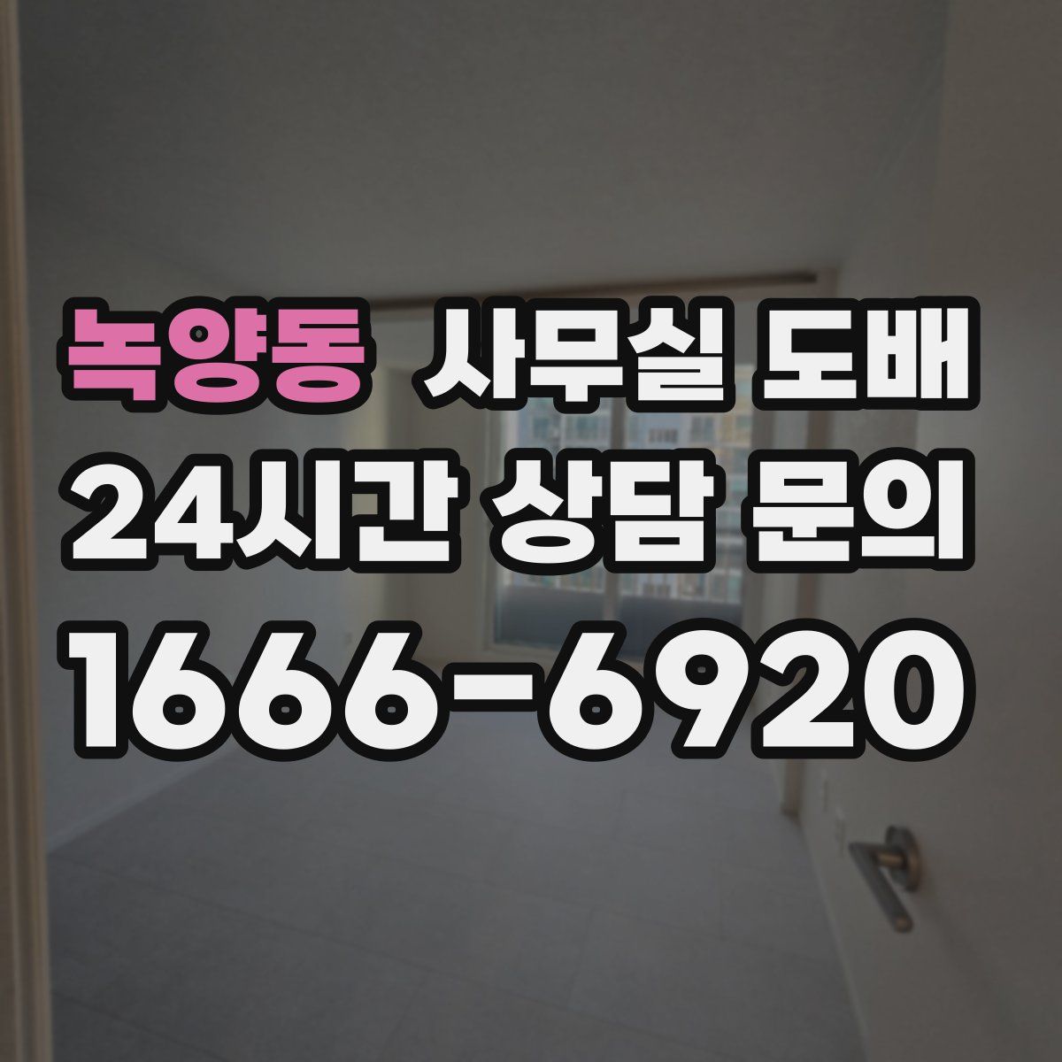 녹양동 사무실 도배