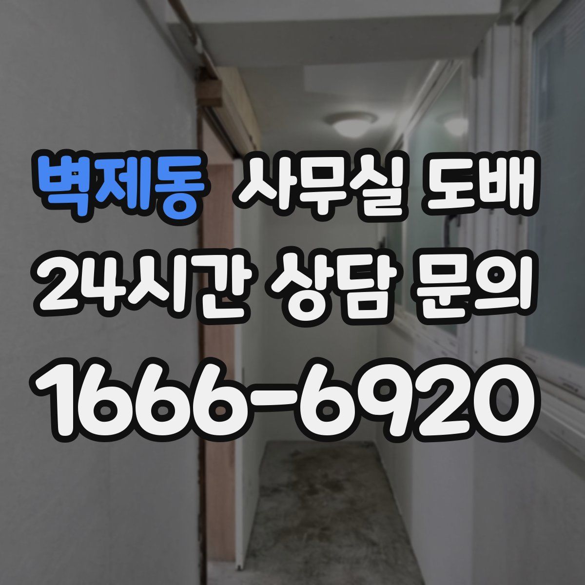 벽제동 사무실 도배