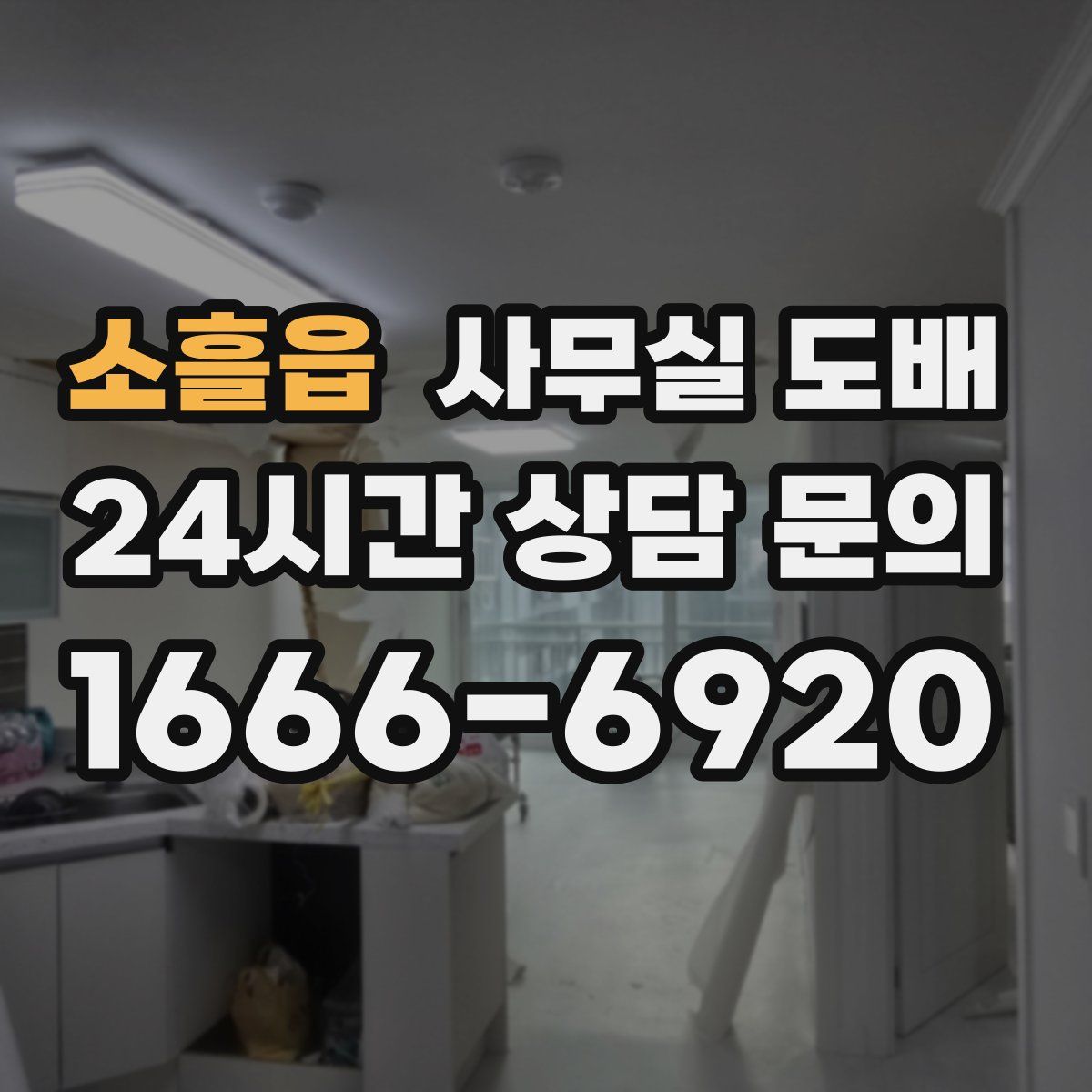 소흘읍 사무실 도배