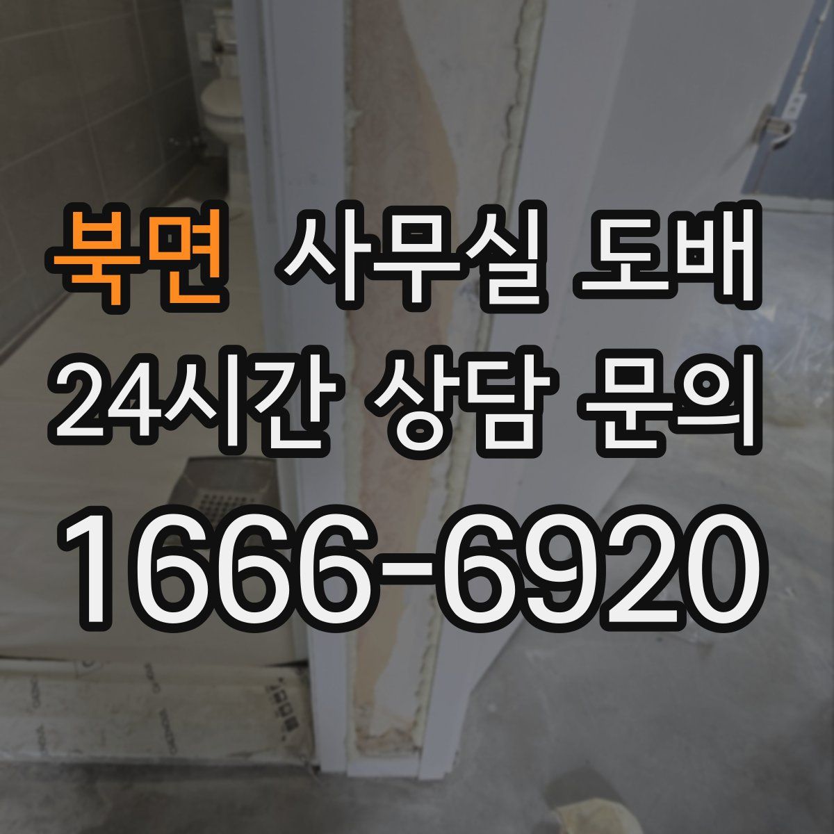 북면 사무실 도배