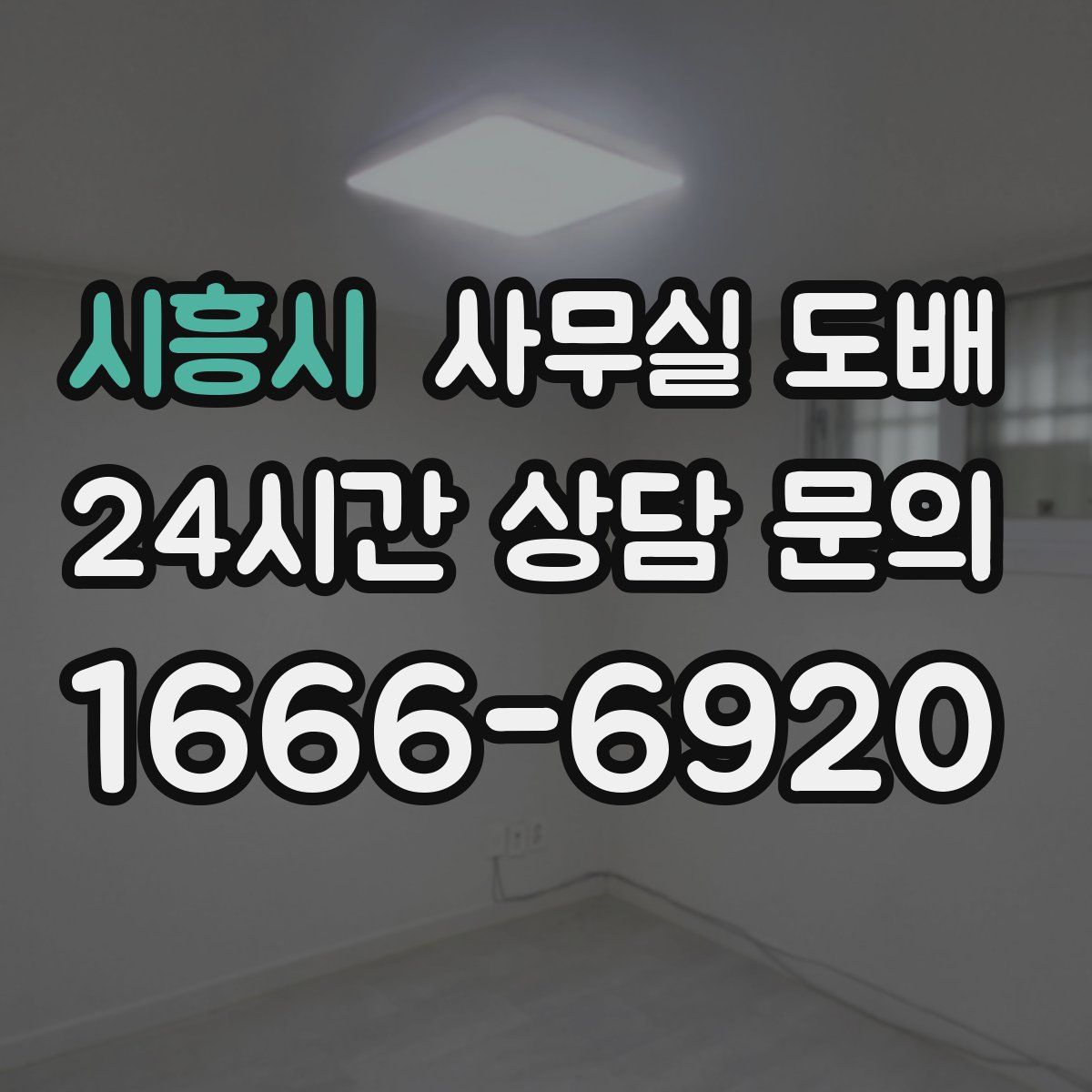 시흥시 사무실 도배