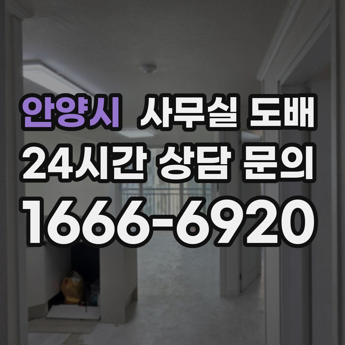안양시 사무실 도배