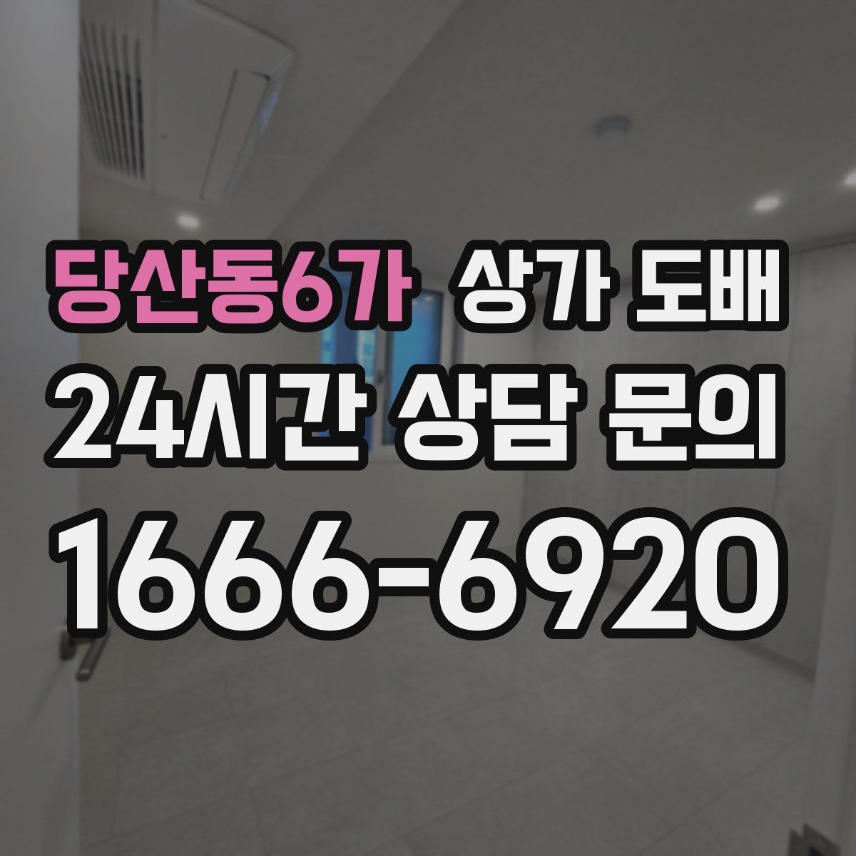 당산동6가 상가 도배