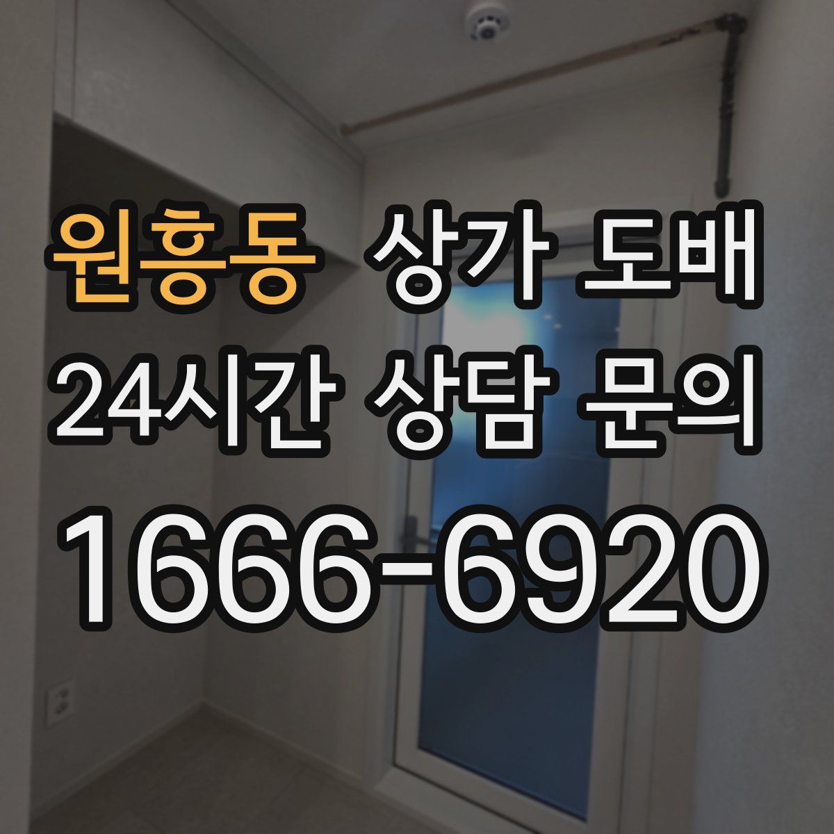 원흥동 상가 도배